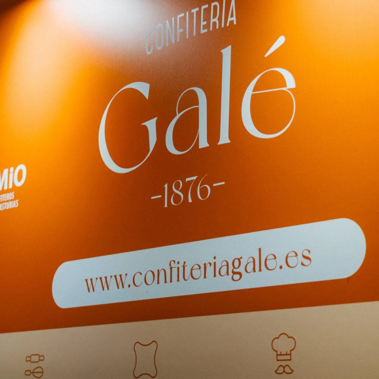 Mantecado de Aviles en Confiteria Gale